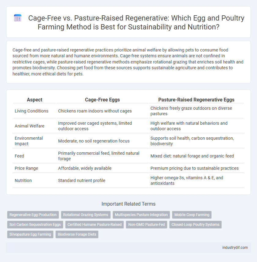 Cage-Free vs. Pasture-Raised Regenerative: Which Egg and Poultry Farming Method is Best for Sustainability and Nutrition?