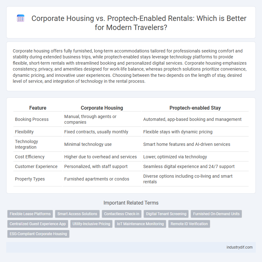 Corporate Housing vs. Proptech-Enabled Rentals: Which is Better for Modern Travelers?