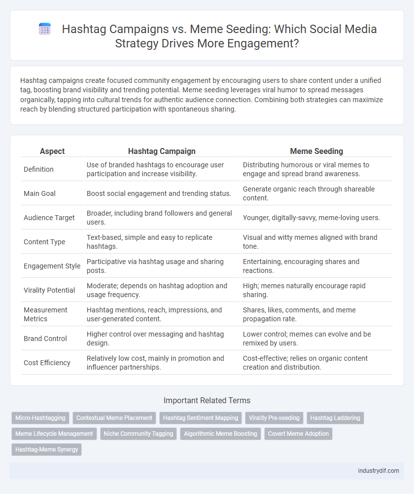 Hashtag Campaigns vs. Meme Seeding: Which Social Media Strategy Drives More Engagement?