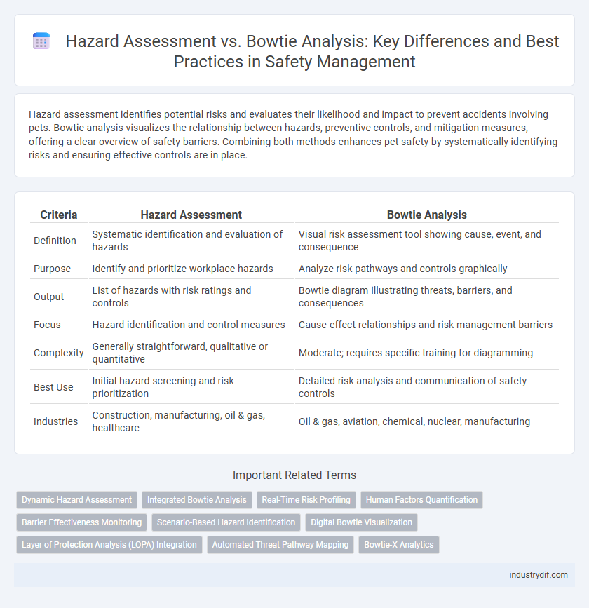 Hazard Assessment vs. Bowtie Analysis: Key Differences and Best Practices in Safety Management