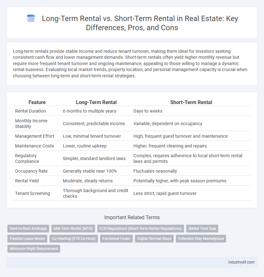 Long-Term Rental vs. Short-Term Rental in Real Estate: Key Differences, Pros, and Cons