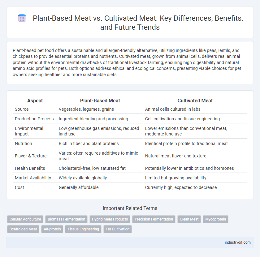 Plant-Based Meat vs. Cultivated Meat: Key Differences, Benefits, and Future Trends