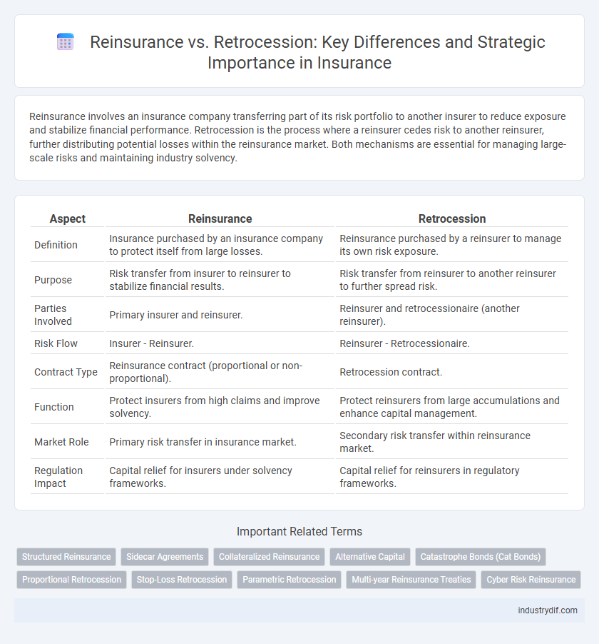 Reinsurance vs. Retrocession: Key Differences and Strategic Importance in Insurance