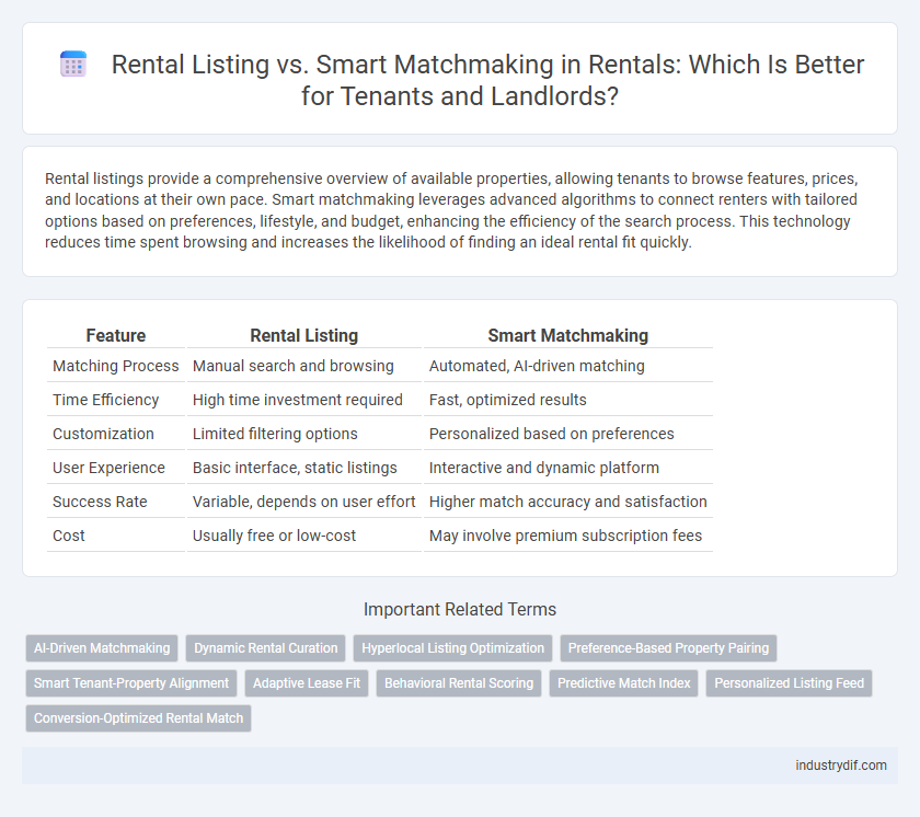 Rental Listing vs. Smart Matchmaking in Rentals: Which Is Better for Tenants and Landlords?
