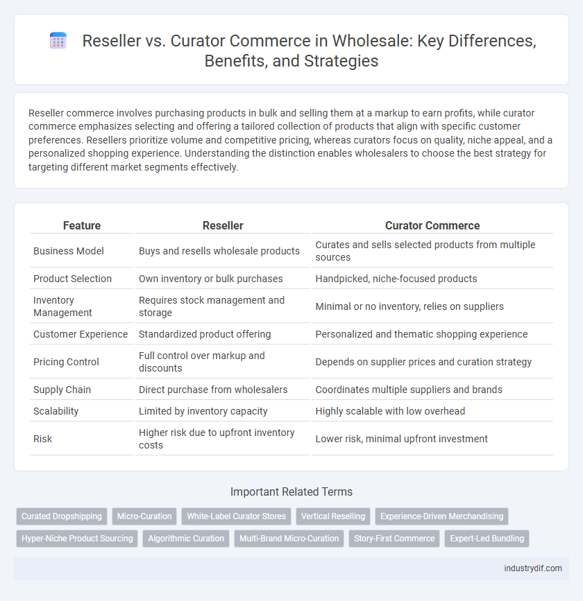 Reseller vs. Curator Commerce in Wholesale: Key Differences, Benefits, and Strategies