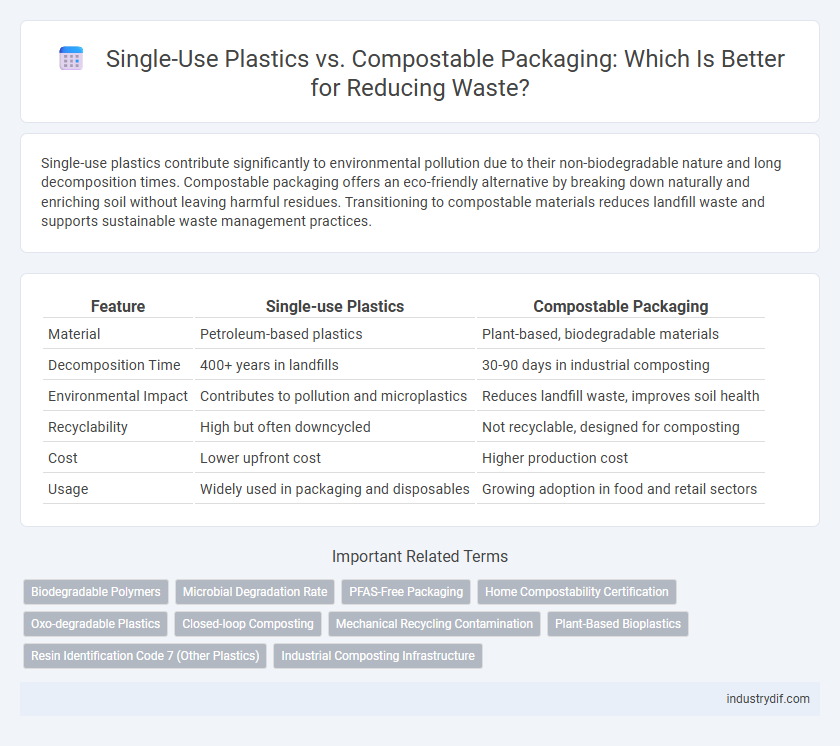 Single-Use Plastics vs. Compostable Packaging: Which Is Better for Reducing Waste?