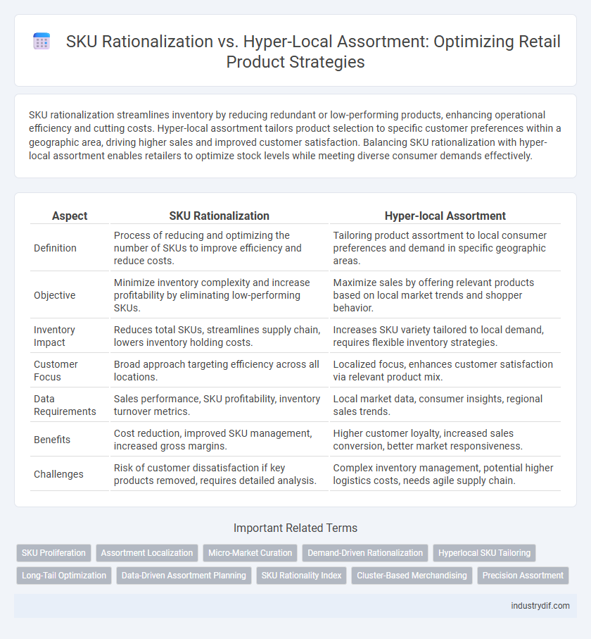 SKU Rationalization vs. Hyper-Local Assortment: Optimizing Retail Product Strategies
