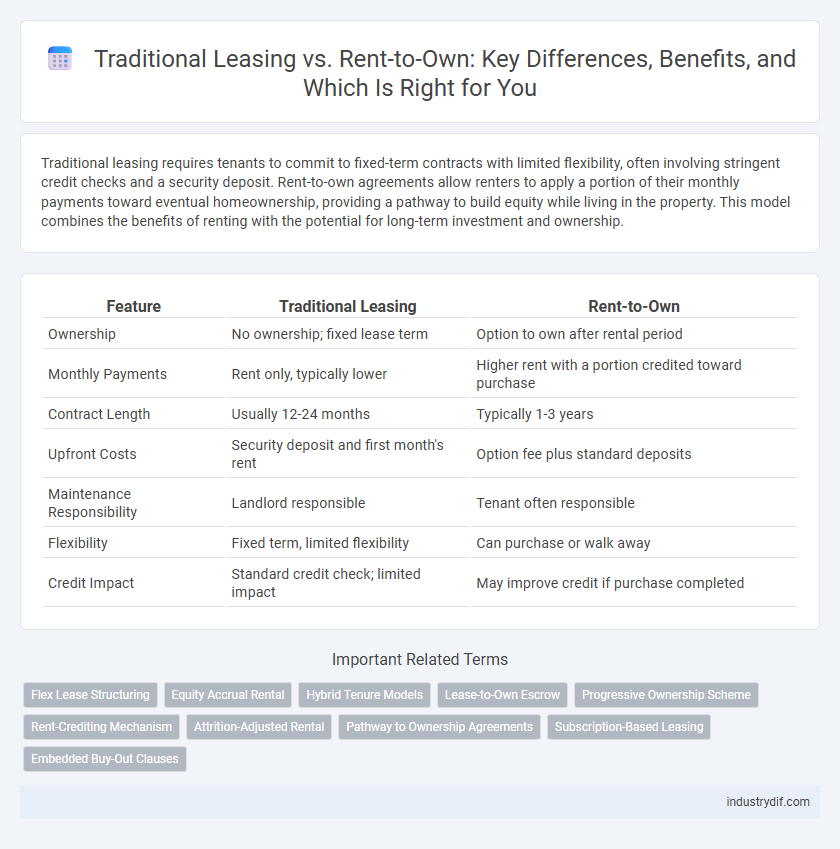 Traditional Leasing vs. Rent-to-Own: Key Differences, Benefits, and Which Is Right for You