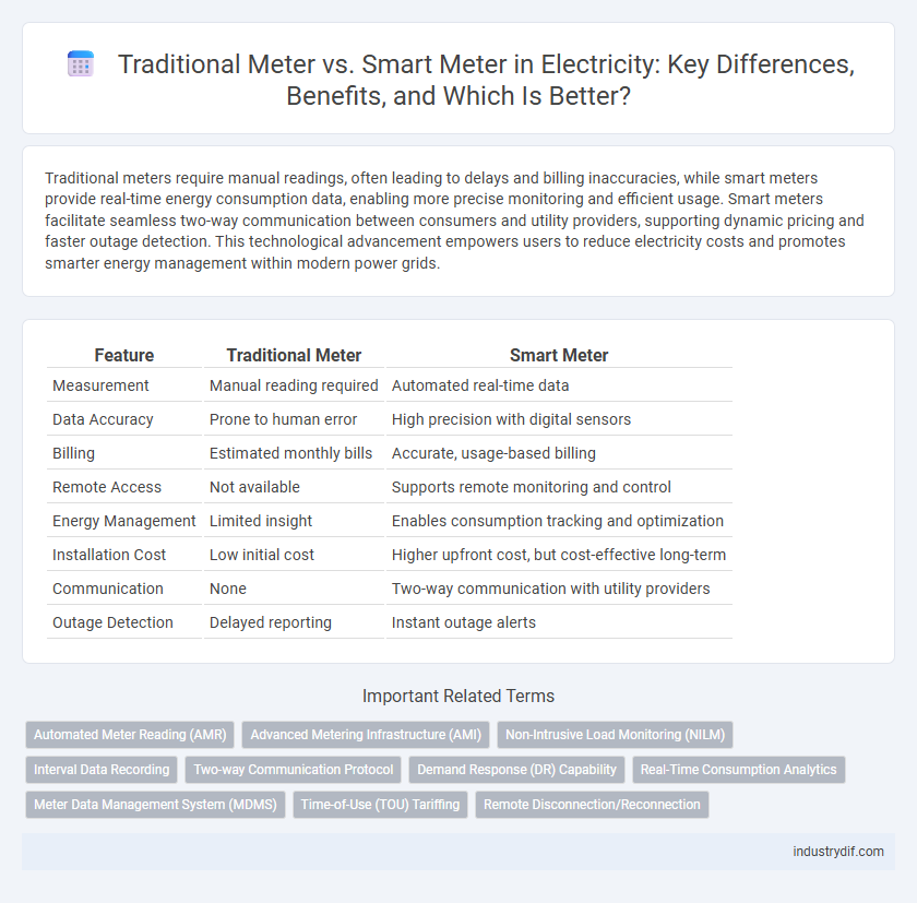 Traditional Meter vs. Smart Meter in Electricity: Key Differences, Benefits, and Which Is Better?