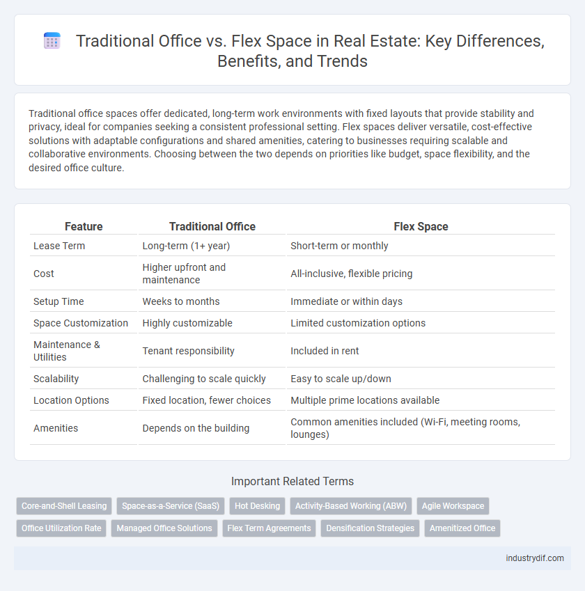 Traditional Office vs. Flex Space in Real Estate: Key Differences, Benefits, and Trends