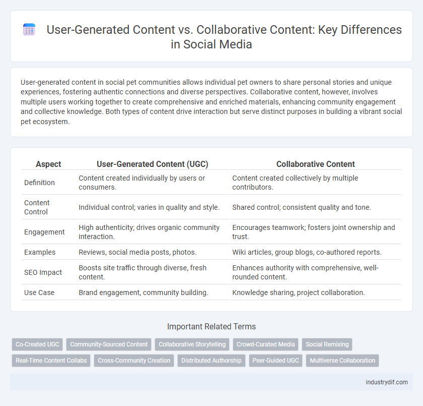 User-Generated Content vs. Collaborative Content: Key Differences in Social Media