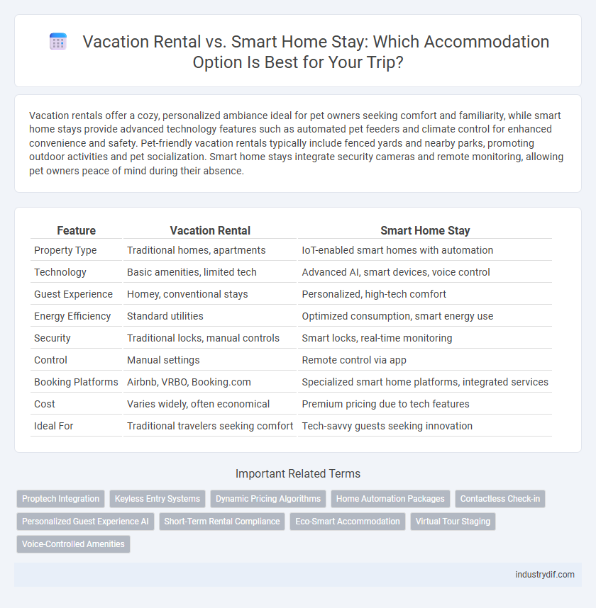 Vacation Rental vs. Smart Home Stay: Which Accommodation Option Is Best for Your Trip?