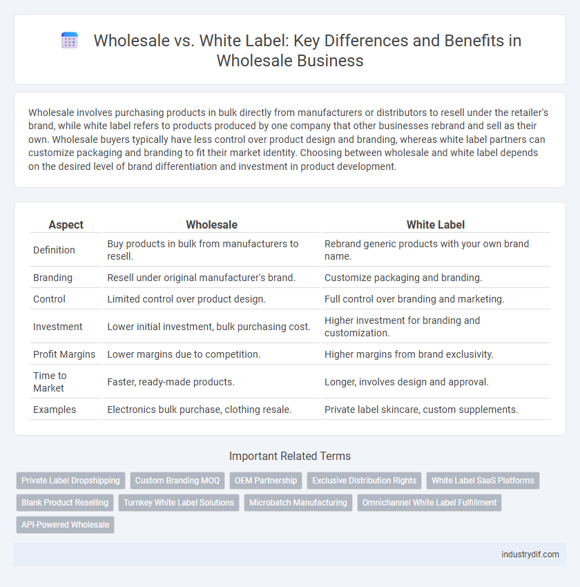 Wholesale vs. White Label: Key Differences and Benefits in Wholesale Business