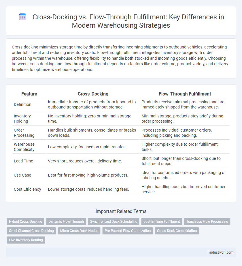 Cross-Docking vs. Flow-Through Fulfillment: Key Differences in Modern Warehousing Strategies