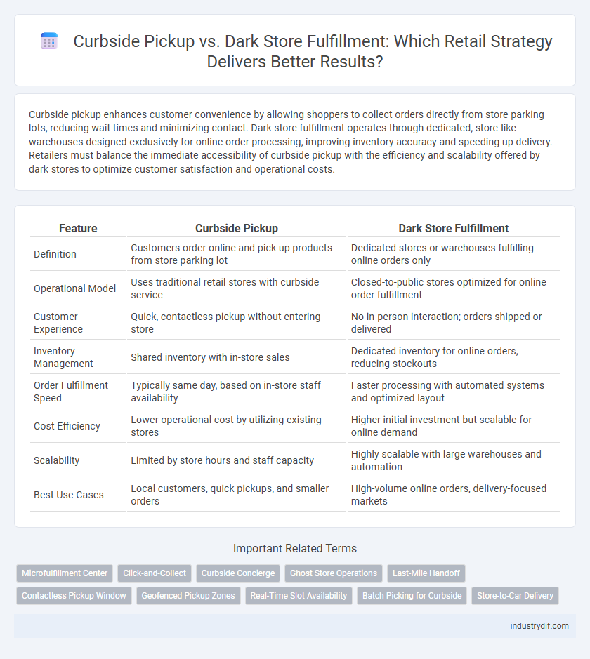 Curbside Pickup vs. Dark Store Fulfillment: Which Retail Strategy Delivers Better Results?