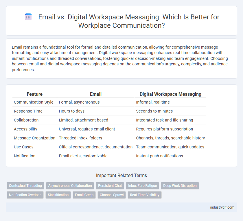 Email vs. Digital Workspace Messaging: Which Is Better for Workplace Communication?