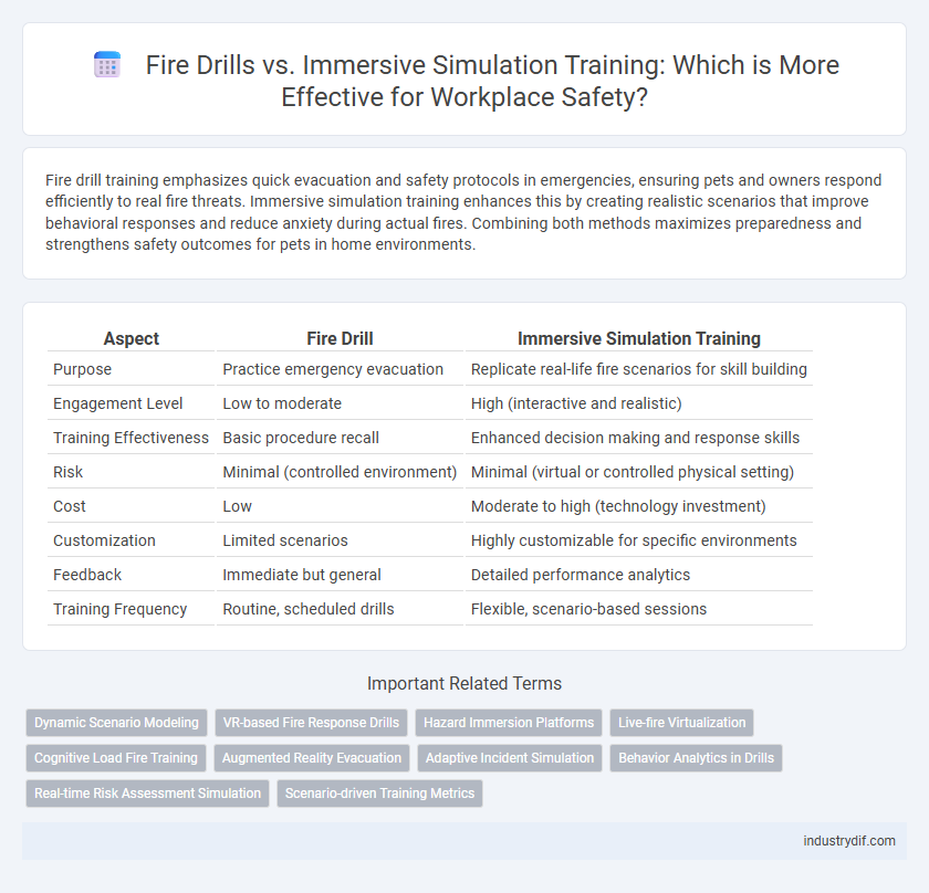 Fire Drills vs. Immersive Simulation Training: Which is More Effective for Workplace Safety?
