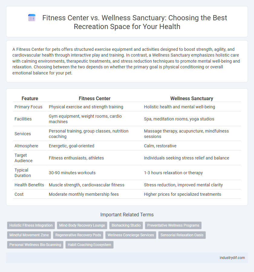 Fitness Center vs. Wellness Sanctuary: Choosing the Best Recreation Space for Your Health