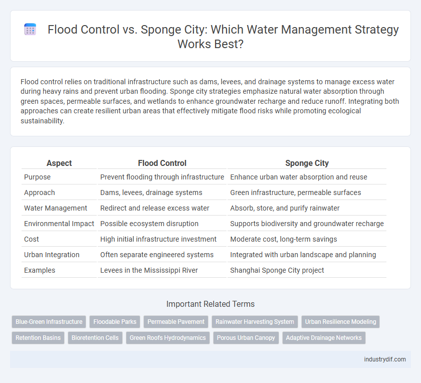 Flood Control vs. Sponge City: Which Water Management Strategy Works Best?