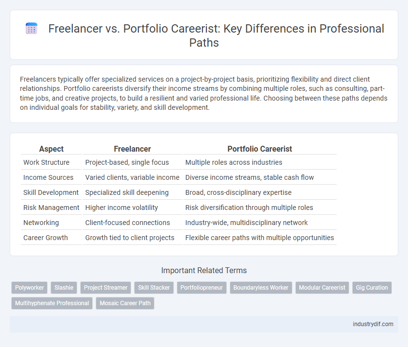 Freelancer vs. Portfolio Careerist: Key Differences in Professional Paths