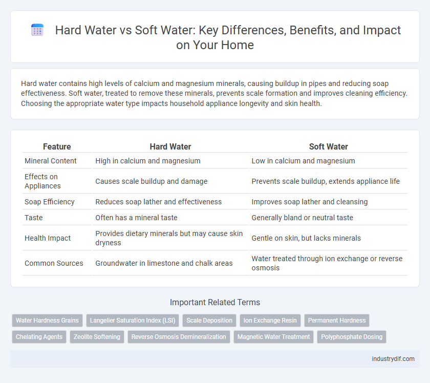 Hard Water vs Soft Water: Key Differences, Benefits, and Impact on Your Home