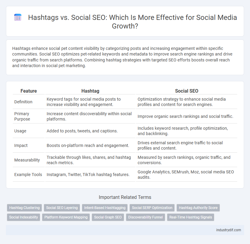 Hashtags vs. Social SEO: Which Is More Effective for Social Media Growth?