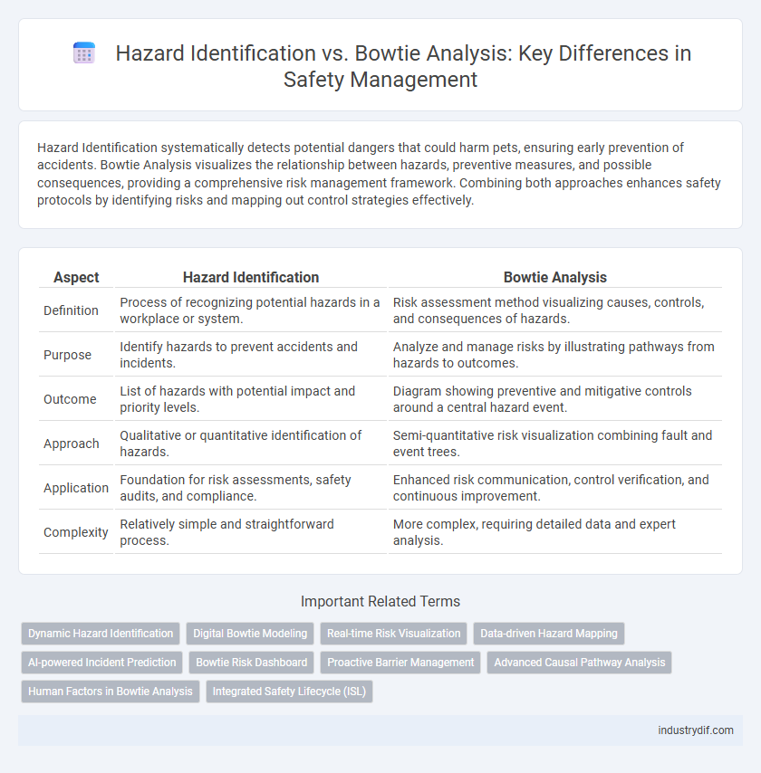Hazard Identification vs. Bowtie Analysis: Key Differences in Safety Management