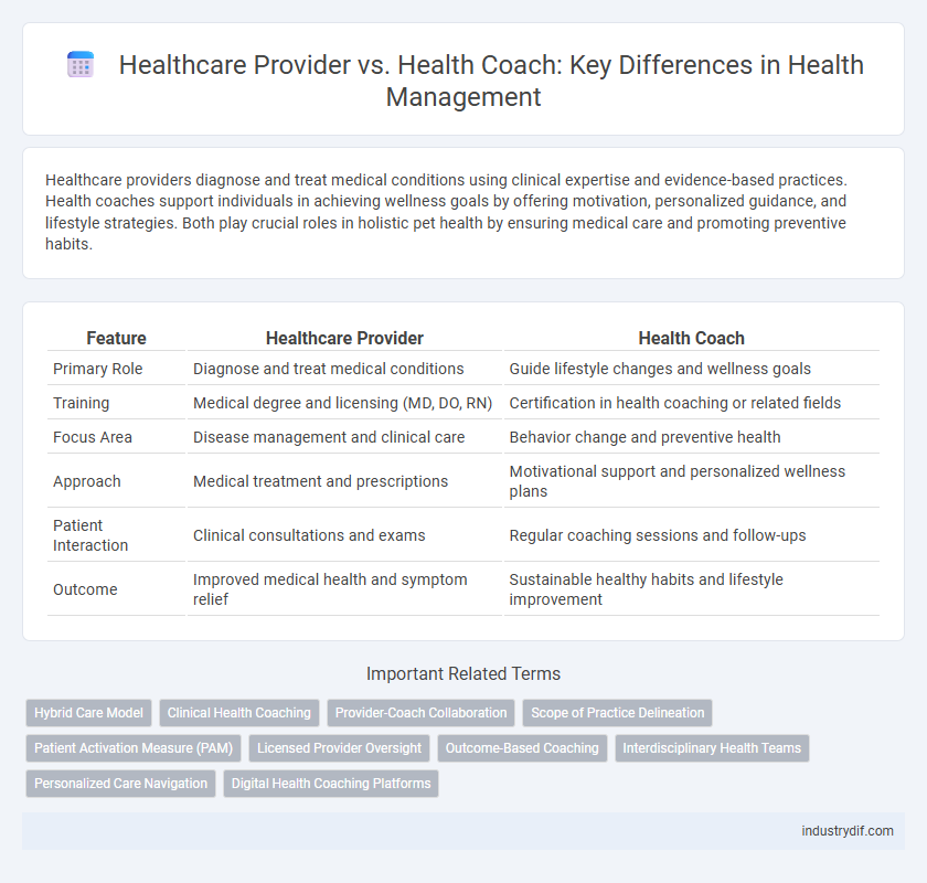 Healthcare Provider vs. Health Coach: Key Differences in Health Management