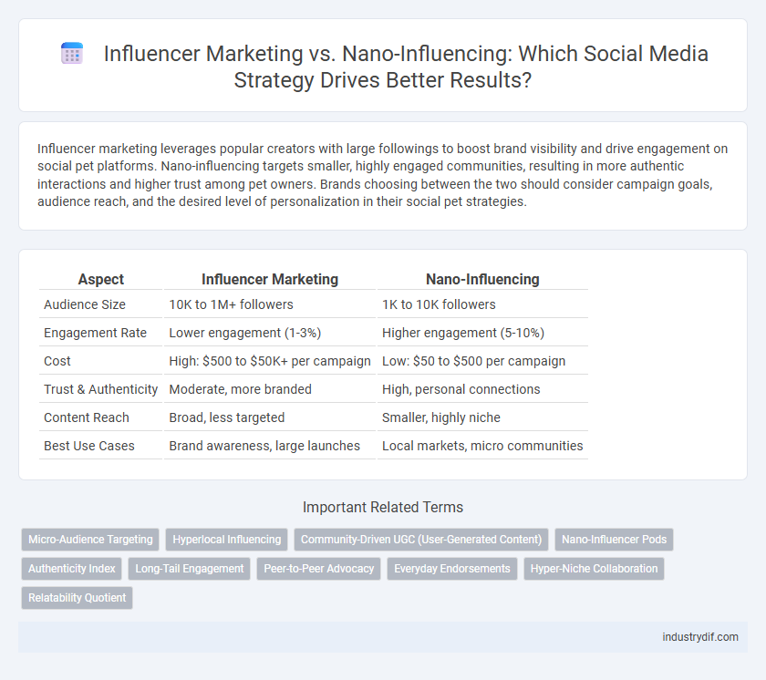Influencer Marketing vs. Nano-Influencing: Which Social Media Strategy Drives Better Results?