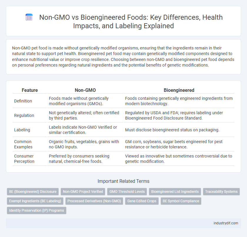 Non-GMO vs Bioengineered Foods: Key Differences, Health Impacts, and Labeling Explained