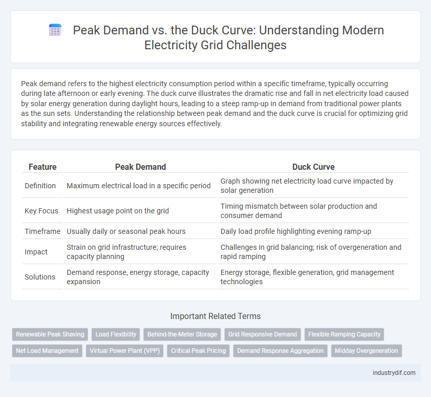 Peak Demand vs. the Duck Curve: Understanding Modern Electricity Grid Challenges