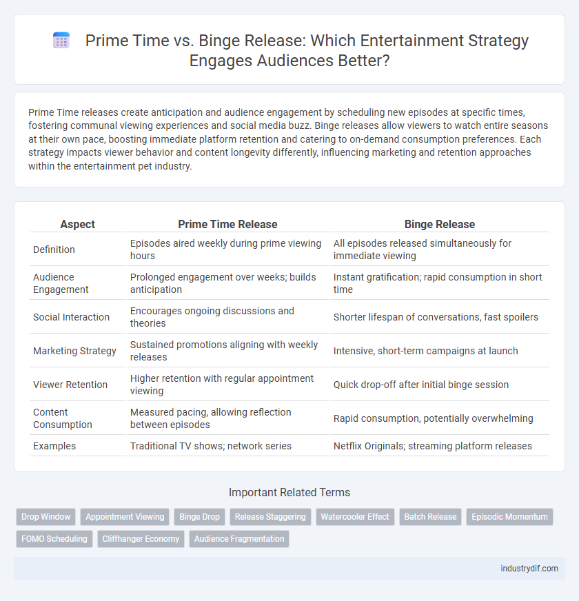Prime Time vs. Binge Release: Which Entertainment Strategy Engages Audiences Better?