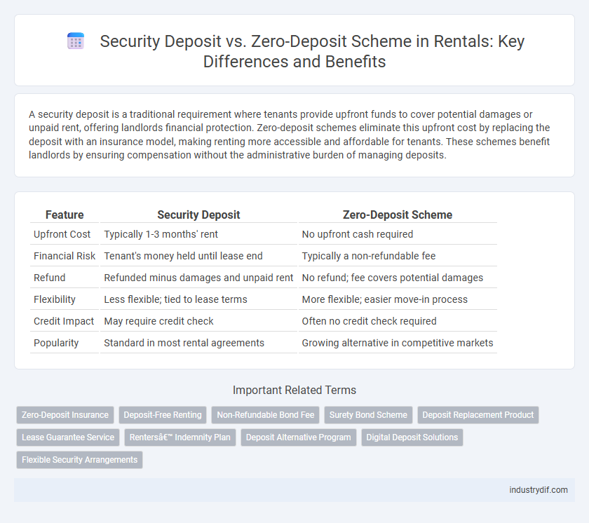 Security Deposit vs. Zero-Deposit Scheme in Rentals: Key Differences and Benefits