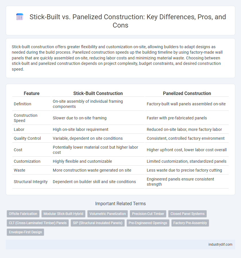 Stick-Built vs. Panelized Construction: Key Differences, Pros, and Cons