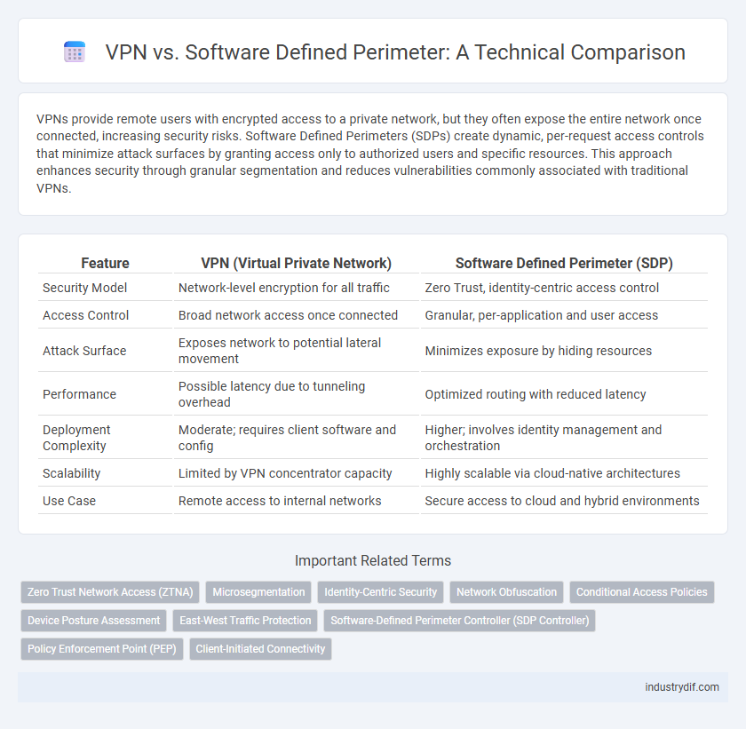 VPN vs. Software Defined Perimeter: A Technical Comparison